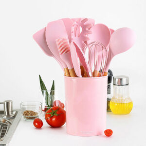 Durable Food-Grade Silicone Kitchen Utensil Set for Premium Home Cooking